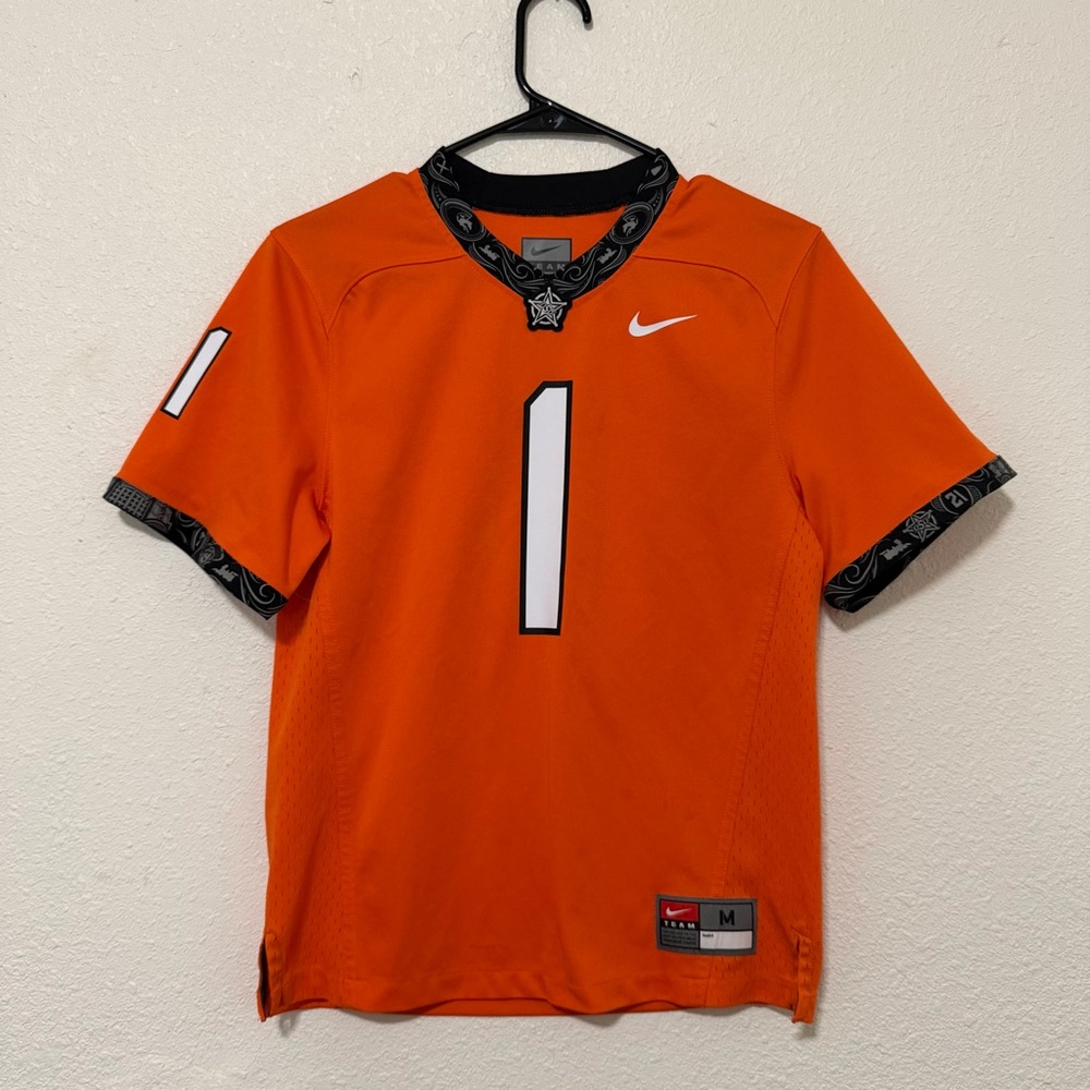 OSU Oklahoma State Cowboys Nike Football Jersey‎ #1 Youth Medium